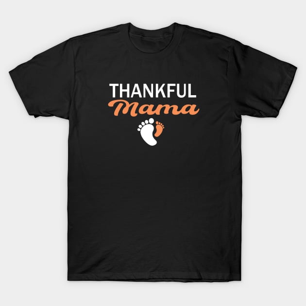 Pregnancy reveal thanksgiving mom and baby T-Shirt by NIKA13